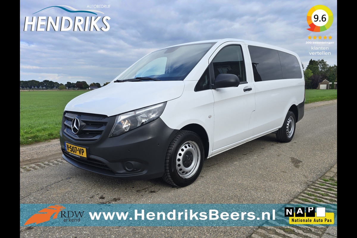 Mercedes-Benz Vito 111 CDI L2 H1 - 110 Pk - Euro 6 - Airco - Cruise Control - Parkeersensoren V+A Mercedes-Benz Vito 111 CDI L2 H1 - 110 Pk - Euro 6 - Airco - Cruise Control - Parkeersensoren V+A