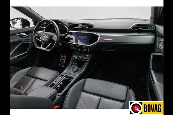 Audi Q3 Sportback 45 TFSI e S Edition 245 PK | 2x Sline | Panoramadak | Trekhaak elec. | Sonos audio | Navigatie, Cruise, PDC V+ A, App. connect. Audi Q3 Sportback 45 TFSI e S Edition 245 PK | 2x Sline | Panoramadak | Trekhaak elec. | Sonos audio | Navigatie, Cruise, PDC V+ A, App. connect.