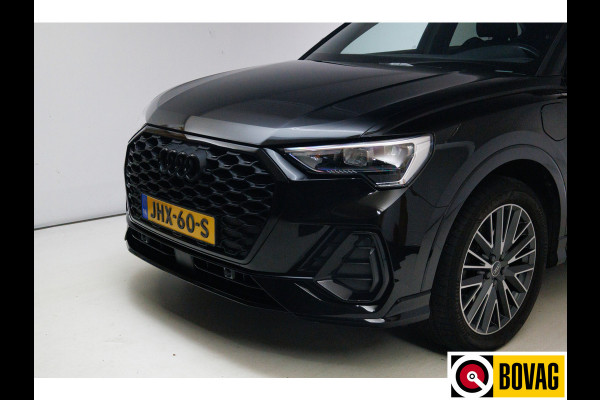 Audi Q3 Sportback 45 TFSI e S Edition 245 PK | 2x Sline | Panoramadak | Trekhaak elec. | Sonos audio | Navigatie, Cruise, PDC V+ A, App. connect. Audi Q3 Sportback 45 TFSI e S Edition 245 PK | 2x Sline | Panoramadak | Trekhaak elec. | Sonos audio | Navigatie, Cruise, PDC V+ A, App. connect.