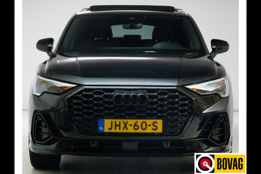 Audi Q3 Sportback 45 TFSI e S Edition 245 PK | 2x Sline | Panoramadak | Trekhaak elec. | Sonos audio | Navigatie, Cruise, PDC V+ A, App. connect. Audi Q3 Sportback 45 TFSI e S Edition 245 PK | 2x Sline | Panoramadak | Trekhaak elec. | Sonos audio | Navigatie, Cruise, PDC V+ A, App. connect.