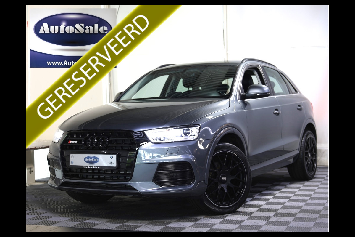 Audi Q3 2.0 TFSI Quattro Sport AUT LEDER XENON NAV BT STOELVW KEYLS '17 Audi Q3 2.0 TFSI Quattro Sport AUT LEDER XENON NAV BT STOELVW KEYLS '17