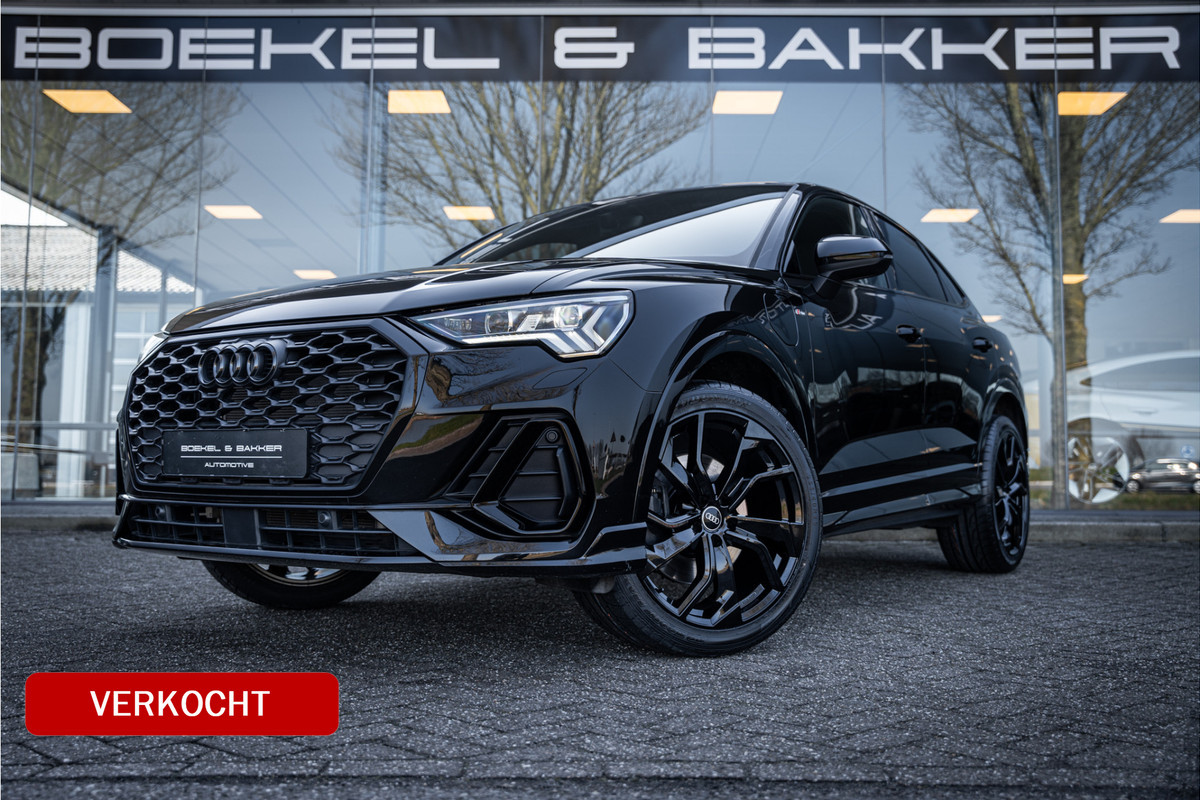 Audi Q3 Sportback 45 TFSI e S Edition ** Keyless ** Black Optic ** Stoelverwarming