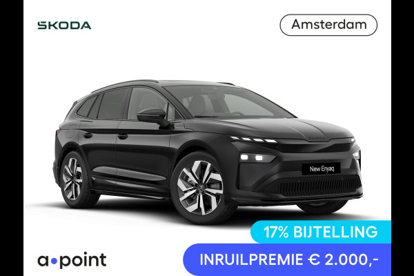 Škoda Enyaq Sportline Elektromotor 210 kW / 286 PK SUV Elektri | Panoramadak