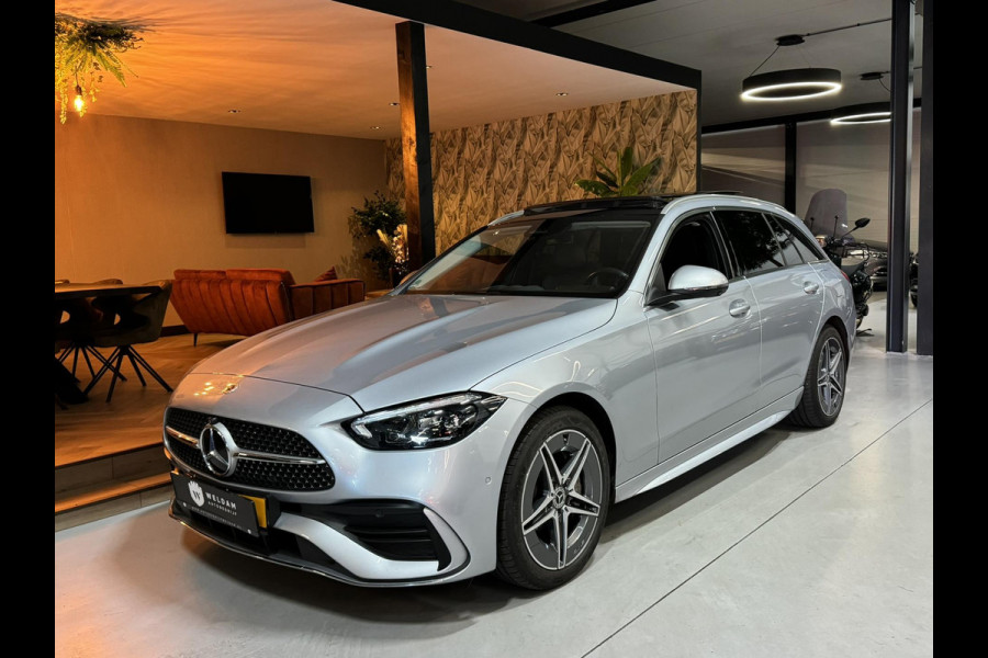 Mercedes-Benz C-Klasse Estate 300 e AMG Line Garantie Trekhaak Massage Pano Ambient 360 Blindspot Elek Achterklep StoelVW Rijklaar