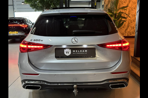 Mercedes-Benz C-Klasse Estate 300 e AMG Line Garantie Trekhaak Massage Pano Ambient 360 Blindspot Elek Achterklep StoelVW Rijklaar