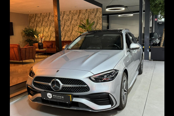 Mercedes-Benz C-Klasse Estate 300 e AMG Line Garantie Trekhaak Massage Pano Ambient 360 Blindspot Elek Achterklep StoelVW Rijklaar