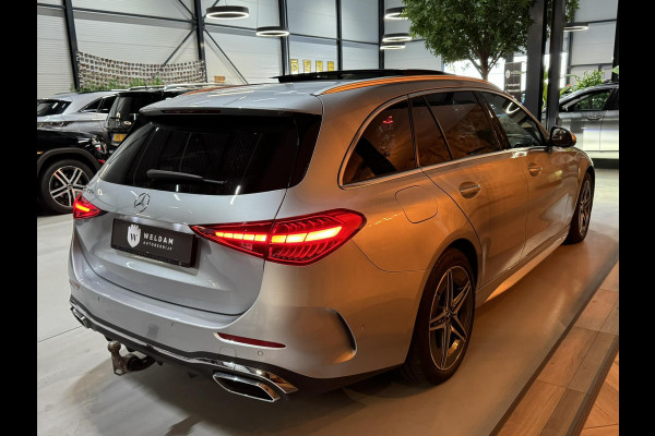 Mercedes-Benz C-Klasse Estate 300 e AMG Line Garantie Trekhaak Massage Pano Ambient 360 Blindspot Elek Achterklep StoelVW Rijklaar