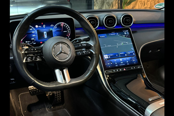 Mercedes-Benz C-Klasse Estate 300 e AMG Line Garantie Trekhaak Massage Pano Ambient 360 Blindspot Elek Achterklep StoelVW Rijklaar