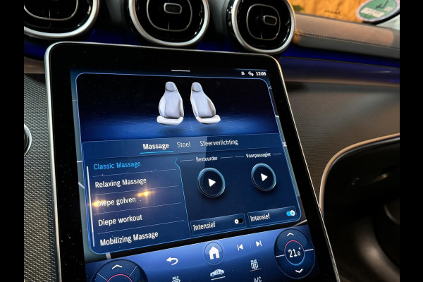 Mercedes-Benz C-Klasse Estate 300 e AMG Line Garantie Trekhaak Massage Pano Ambient 360 Blindspot Elek Achterklep StoelVW Rijklaar