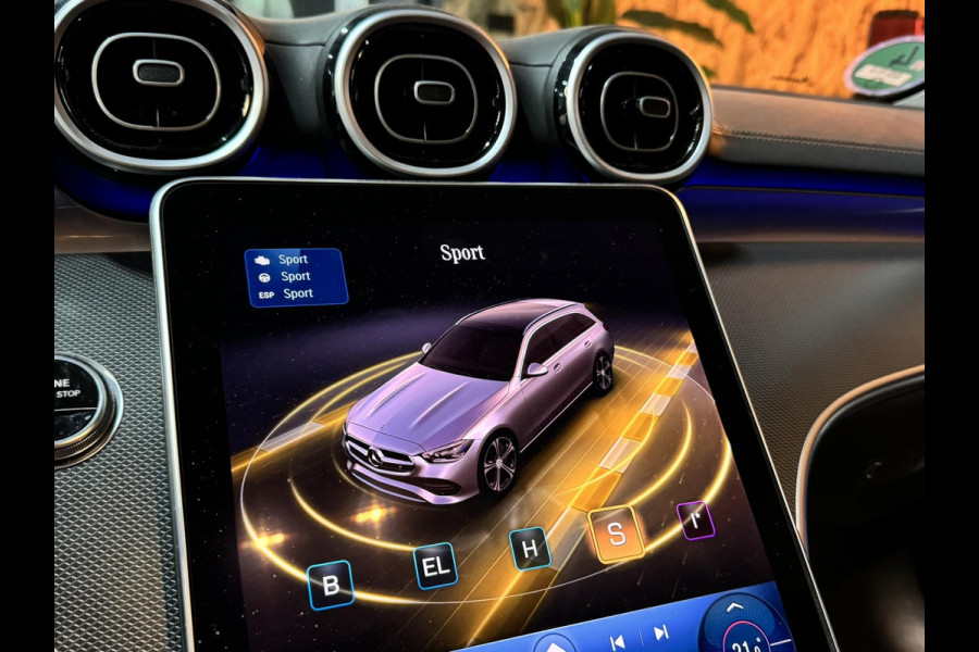 Mercedes-Benz C-Klasse Estate 300 e AMG Line Garantie Trekhaak Massage Pano Ambient 360 Blindspot Elek Achterklep StoelVW Rijklaar