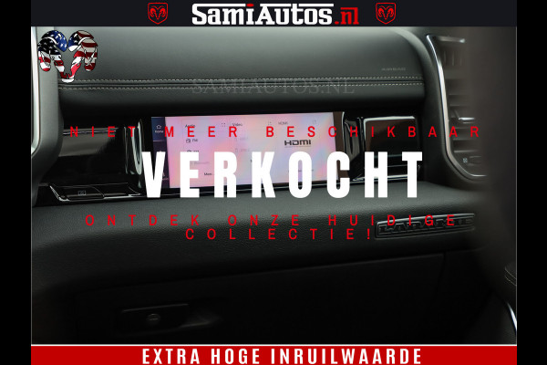 Dodge Ram 1500 Night Premium | RED DEVIL | Full Option | De Meest Luxe Pick-Up in zijn Klasse | Comfortabele Dubbele Cabine met Royale 5 Zitplaatsen | BPM vrij | Nu Leverbaar uit Voorraad | Voorraad Nr 2226 - 4993