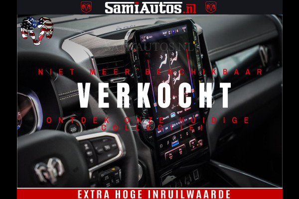 Dodge Ram 1500 Night Premium | RED DEVIL | Full Option | De Meest Luxe Pick-Up in zijn Klasse | Comfortabele Dubbele Cabine met Royale 5 Zitplaatsen | BPM vrij | Nu Leverbaar uit Voorraad | Voorraad Nr 2226 - 4993