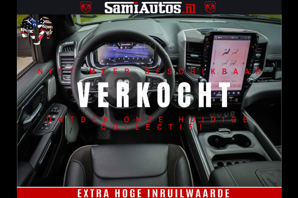 Dodge Ram 1500 Night Premium | RED DEVIL | Full Option | De Meest Luxe Pick-Up in zijn Klasse | Comfortabele Dubbele Cabine met Royale 5 Zitplaatsen | BPM vrij | Nu Leverbaar uit Voorraad | Voorraad Nr 2226 - 4993
