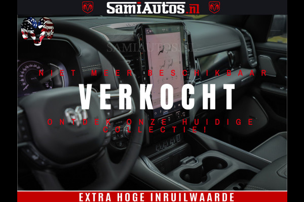 Dodge Ram 1500 Night Premium | RED DEVIL | Full Option | De Meest Luxe Pick-Up in zijn Klasse | Comfortabele Dubbele Cabine met Royale 5 Zitplaatsen | BPM vrij | Nu Leverbaar uit Voorraad | Voorraad Nr 2226 - 4993