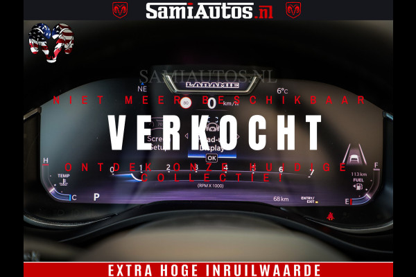 Dodge Ram 1500 Night Premium | RED DEVIL | Full Option | De Meest Luxe Pick-Up in zijn Klasse | Comfortabele Dubbele Cabine met Royale 5 Zitplaatsen | BPM vrij | Nu Leverbaar uit Voorraad | Voorraad Nr 2226 - 4993