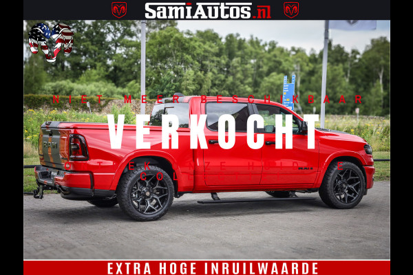 Dodge Ram 1500 Night Premium | RED DEVIL | Full Option | De Meest Luxe Pick-Up in zijn Klasse | Comfortabele Dubbele Cabine met Royale 5 Zitplaatsen | BPM vrij | Nu Leverbaar uit Voorraad | Voorraad Nr 2226 - 4993