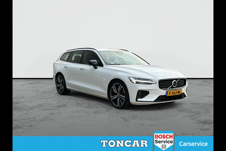 Volvo V60 2.0 T6 Recharge AWD R-Design 341PK! | Stoel- stuurverwarming | Lederen Sportstoelen | Park Assist | Adapt Cruise Control Volvo V60 2.0 T6 Recharge AWD R-Design 341PK! | Stoel- stuurverwarming | Lederen Sportstoelen | Park Assist | Adapt Cruise Control
