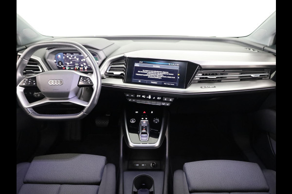 Audi Q4 e-tron 40 Launch edition Advanced 77 kWh 204 pk | Navigatie | Warmtepomp | Parkeersensoren | Achteruitrijcamera | Adaptieve cruise control | Stoelverwarming |