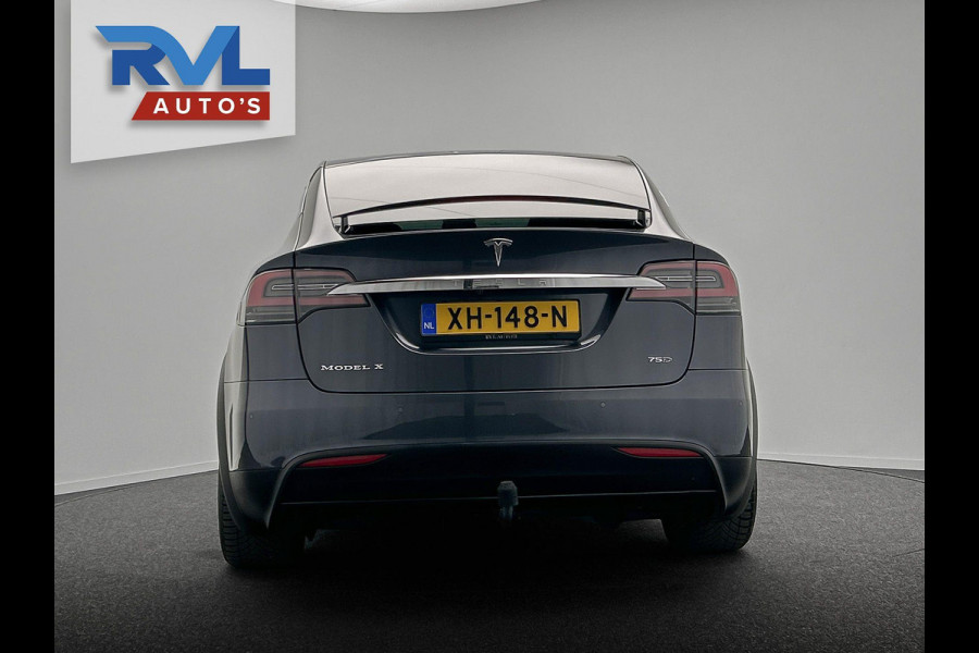 Tesla Model X 75D Base 7 - Persoons * Origineel Nederlands * Trekhaak Autopilot Leder Stoel/Stuur Verwarming Tesla Model X 75D Base 7 - Persoons * Origineel Nederlands * Trekhaak Autopilot Leder Stoel/Stuur Verwarming