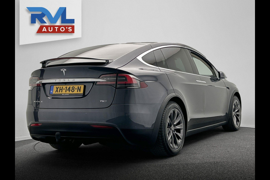 Tesla Model X 75D Base 7 - Persoons * Origineel Nederlands * Trekhaak Autopilot Leder Stoel/Stuur Verwarming Tesla Model X 75D Base 7 - Persoons * Origineel Nederlands * Trekhaak Autopilot Leder Stoel/Stuur Verwarming