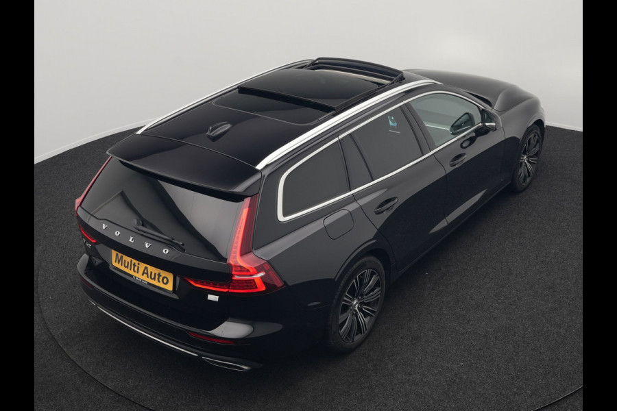Volvo V60 2.0 T6 Recharge AWD Inscription Plug In Hybrid 350pk PHEV | Trekhaak Af Fabriek | Panodak | Adaptive Cruise | Adaptive LED | Harman & Kardon |  Lederen Sportstoelen Memory & Verwarmd | Blis | Apple Carplay | Pilot Assist | Navigatie | Virtual |