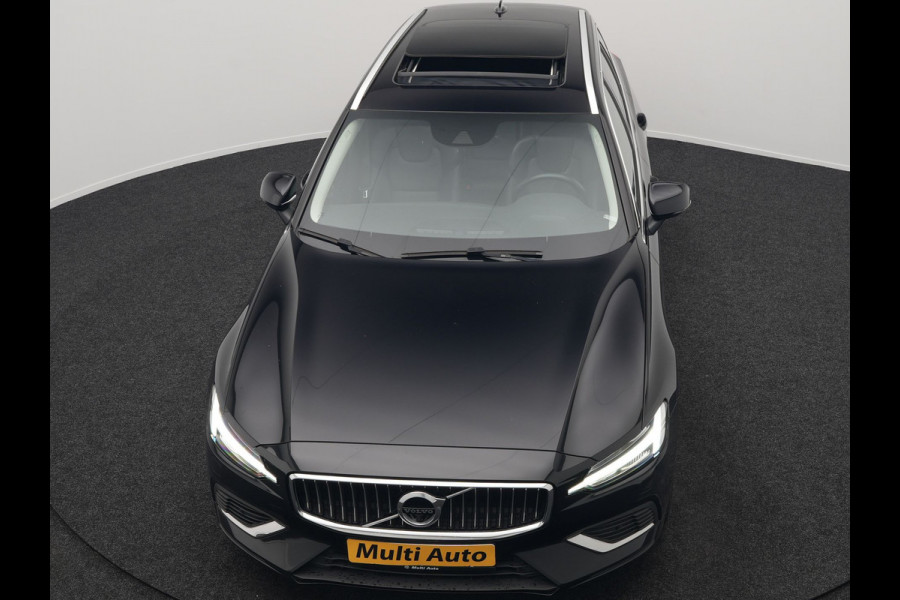 Volvo V60 2.0 T6 Recharge AWD Inscription Plug In Hybrid 350pk PHEV | Trekhaak Af Fabriek | Panodak | Adaptive Cruise | Adaptive LED | Harman & Kardon |  Lederen Sportstoelen Memory & Verwarmd | Blis | Apple Carplay | Pilot Assist | Navigatie | Virtual |
