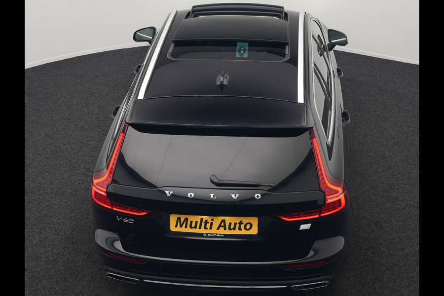 Volvo V60 2.0 T6 Recharge AWD Inscription Plug In Hybrid 350pk PHEV | Trekhaak Af Fabriek | Panodak | Adaptive Cruise | Adaptive LED | Harman & Kardon |  Lederen Sportstoelen Memory & Verwarmd | Blis | Apple Carplay | Pilot Assist | Navigatie | Virtual |