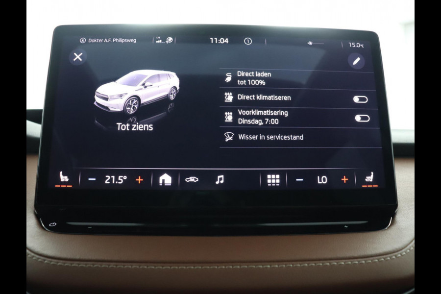 Škoda ENYAQ iV 60|Pano|Leder|Trekhaak|Warmtepomp|ACC|Camera|Head-Up Display Škoda ENYAQ iV 60|Pano|Leder|Trekhaak|Warmtepomp|ACC|Camera|Head-Up Display
