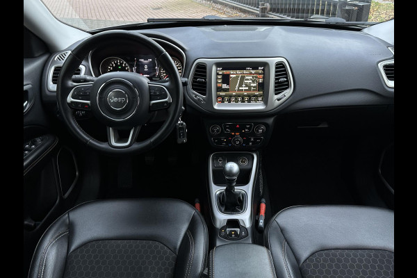 Jeep Compass 1.4 MultiAir Longitude Cruise Lane Assist Camera DAB+ Leer/Stof 17''LM Trekhaak
