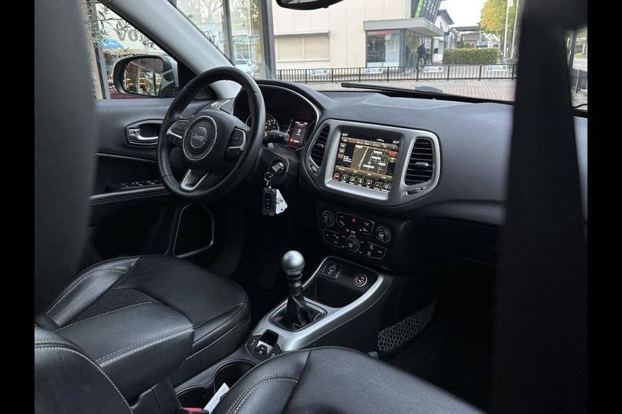 Jeep Compass 1.4 MultiAir Longitude Cruise Lane Assist Camera DAB+ Leer/Stof 17''LM Trekhaak
