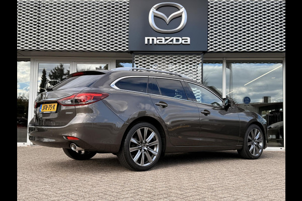 Mazda 6 Sportbreak 2.5 SkyActiv-G 194 Luxury | LEER | 360 GRADEN CAMERA | BOSE |