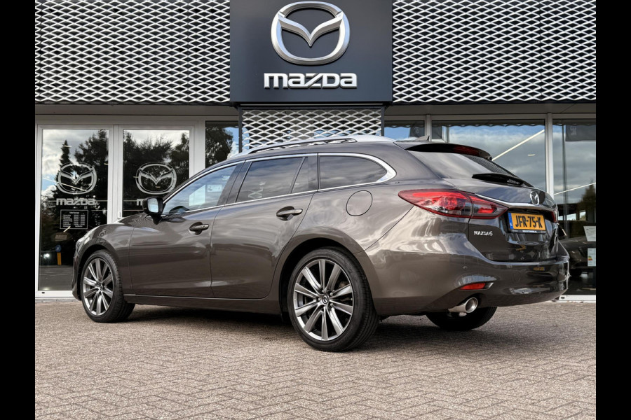 Mazda 6 Sportbreak 2.5 SkyActiv-G 194 Luxury | LEER | 360 GRADEN CAMERA | BOSE |