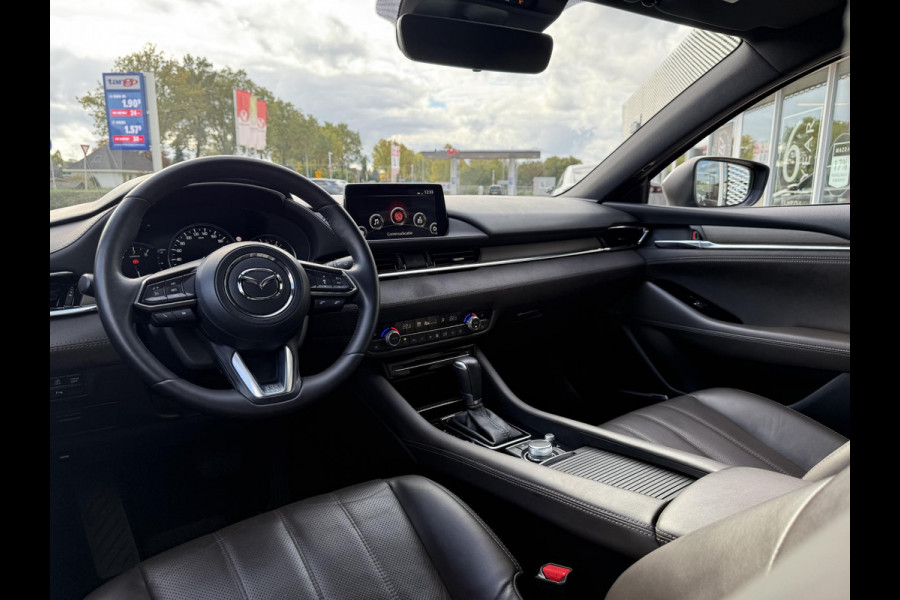 Mazda 6 Sportbreak 2.5 SkyActiv-G 194 Luxury | LEER | 360 GRADEN CAMERA | BOSE |