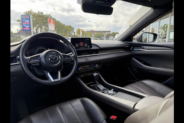 Mazda 6 Sportbreak 2.5 SkyActiv-G 194 Luxury | LEER | 360 GRADEN CAMERA | BOSE |