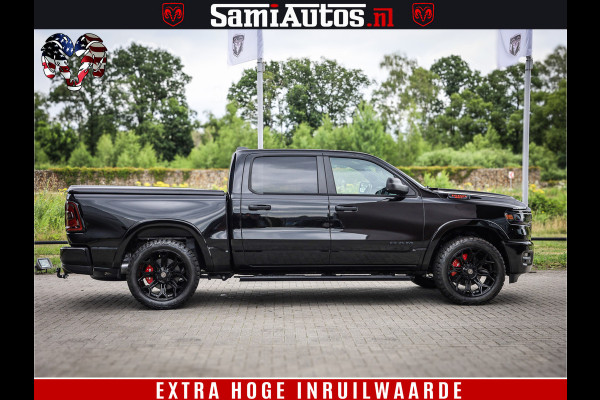 Dodge Ram TradesMan 6 Persoons Uitvoering | 420Pk 636Nm | Pick-Up | Comfortabele Dubbele Cabine met Royale 6 Zitplaatsen | BPM vrij | Nu Leverbaar uit Voorraad | Voorraad Nr 2217- 2911
