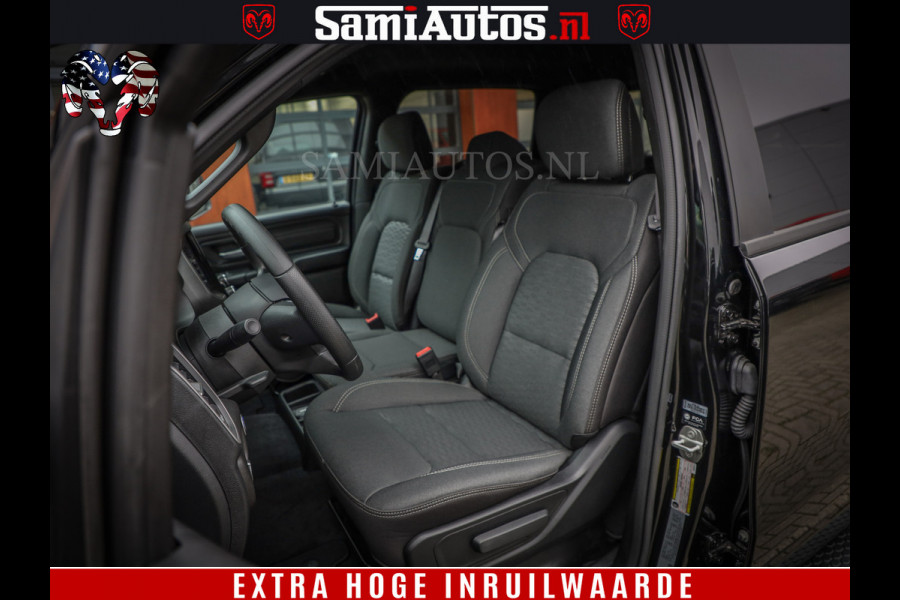 Dodge Ram TradesMan 6 Persoons Uitvoering | 420Pk 636Nm | Pick-Up | Comfortabele Dubbele Cabine met Royale 6 Zitplaatsen | BPM vrij | Nu Leverbaar uit Voorraad | Voorraad Nr 2217- 2911