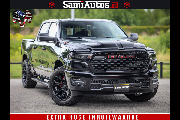 Dodge Ram TradesMan 6 Persoons Uitvoering | 420Pk 636Nm | Pick-Up | Comfortabele Dubbele Cabine met Royale 6 Zitplaatsen | BPM vrij | Nu Leverbaar uit Voorraad | Voorraad Nr 2217- 2911