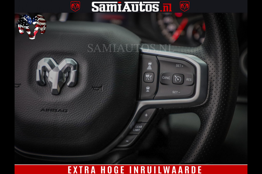 Dodge Ram TradesMan 6 Persoons Uitvoering | 420Pk 636Nm | Pick-Up | Comfortabele Dubbele Cabine met Royale 6 Zitplaatsen | BPM vrij | Nu Leverbaar uit Voorraad | Voorraad Nr 2217- 2911