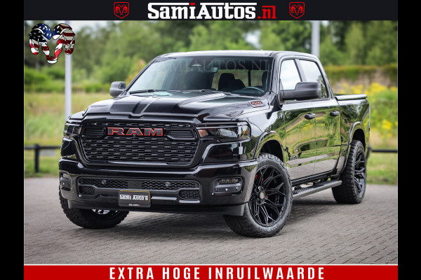 Dodge Ram TradesMan 6 Persoons Uitvoering | 420Pk 636Nm | Pick-Up | Comfortabele Dubbele Cabine met Royale 6 Zitplaatsen | BPM vrij | Nu Leverbaar uit Voorraad | Voorraad Nr 2217- 2911