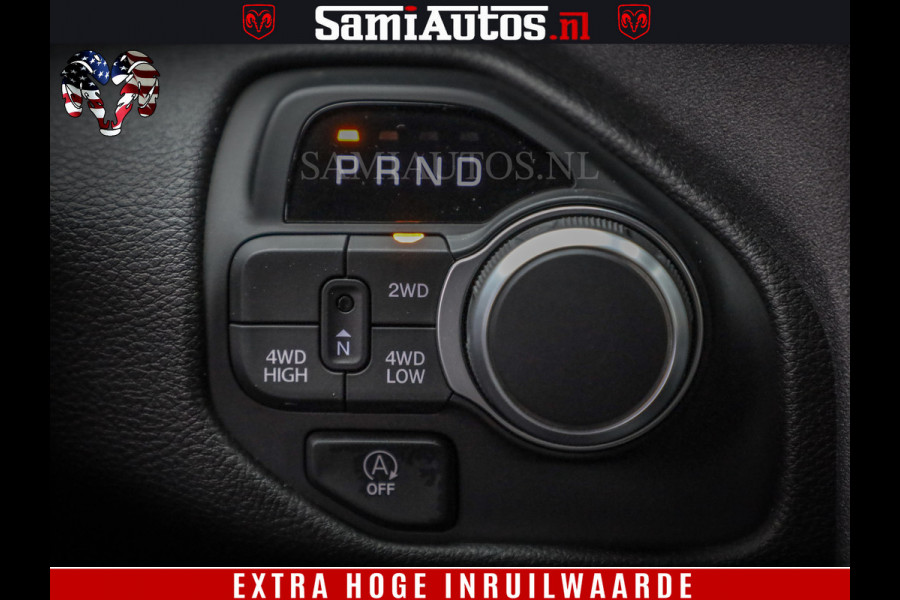 Dodge Ram TradesMan 6 Persoons Uitvoering | 420Pk 636Nm | Pick-Up | Comfortabele Dubbele Cabine met Royale 6 Zitplaatsen | BPM vrij | Nu Leverbaar uit Voorraad | Voorraad Nr 2217- 2911