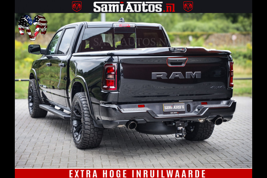 Dodge Ram TradesMan 6 Persoons Uitvoering | 420Pk 636Nm | Pick-Up | Comfortabele Dubbele Cabine met Royale 6 Zitplaatsen | BPM vrij | Nu Leverbaar uit Voorraad | Voorraad Nr 2217- 2911