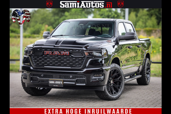 Dodge Ram TradesMan 6 Persoons Uitvoering | 420Pk 636Nm | Pick-Up | Comfortabele Dubbele Cabine met Royale 6 Zitplaatsen | BPM vrij | Nu Leverbaar uit Voorraad | Voorraad Nr 2217- 2911