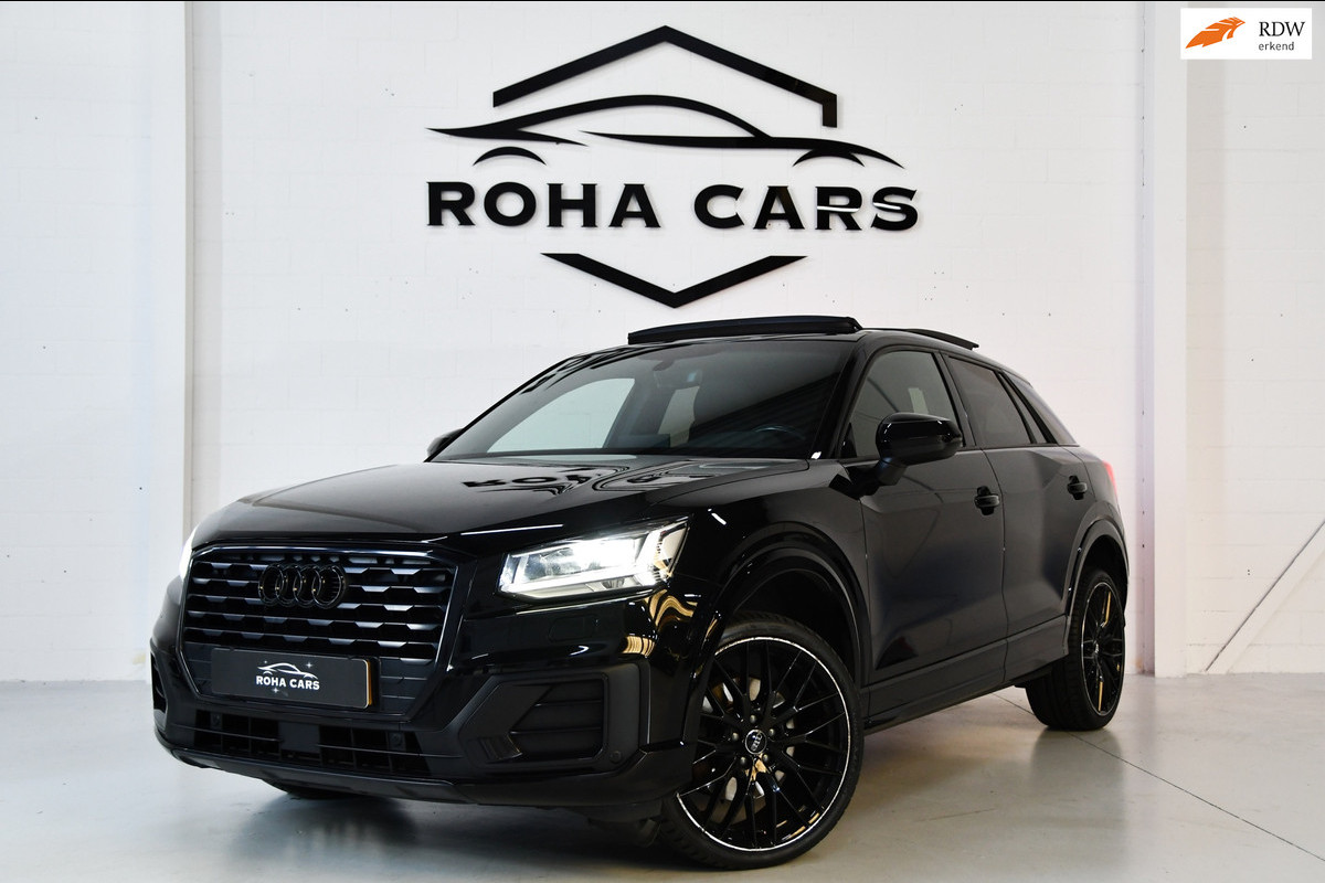 Audi Q2 35 TFSI S Edition, Blackline, Panoramadak Audi Q2 35 TFSI S Edition, Blackline, Panoramadak