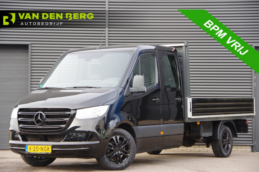 Mercedes-Benz Sprinter 315 OPEN LAADBAK, AUT. L3, DC-7P, 3.5T TREKHAAK, CLIMA, DUBBELE CABINE