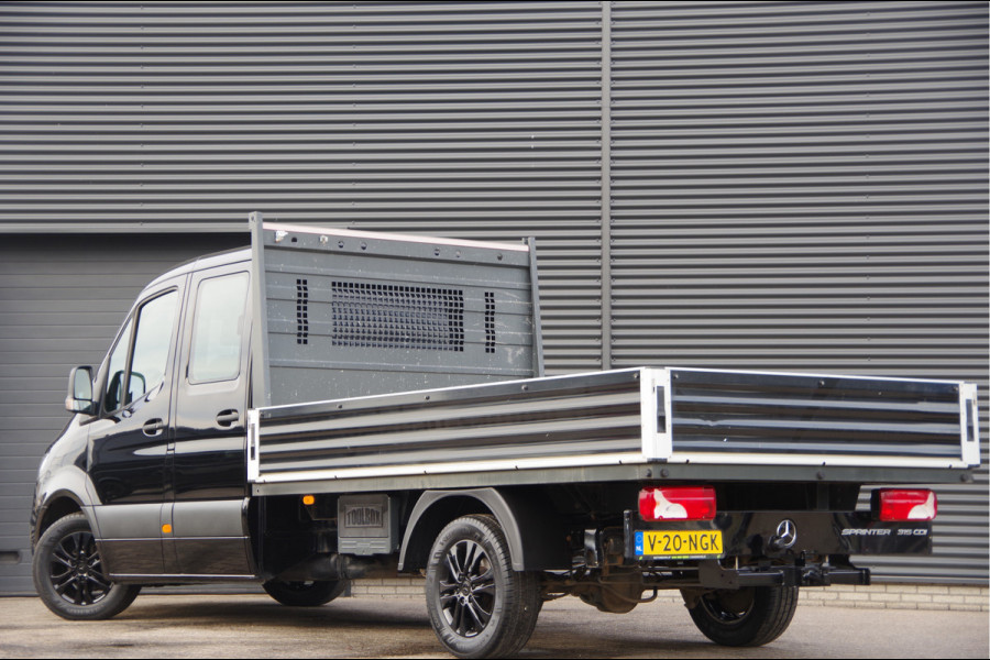 Mercedes-Benz Sprinter 315 OPEN LAADBAK, AUT. L3, DC-7P, 3.5T TREKHAAK, CLIMA, DUBBELE CABINE