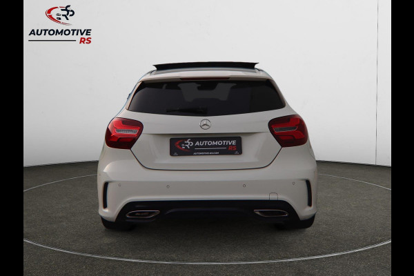 Mercedes-Benz A-Klasse 180 AMG-Line Pano Sportstoelen Led Navi Camera Parkeersensor V+A Cruise Control Sfeerverlichting