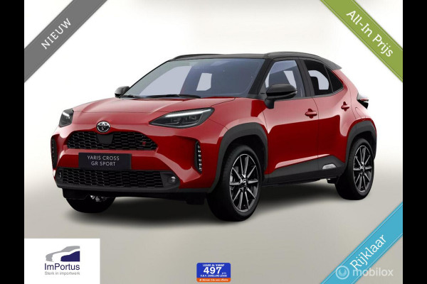 Toyota Yaris Cross 1.5 Hybrid 130 GR Sport > Snel leverbaar!