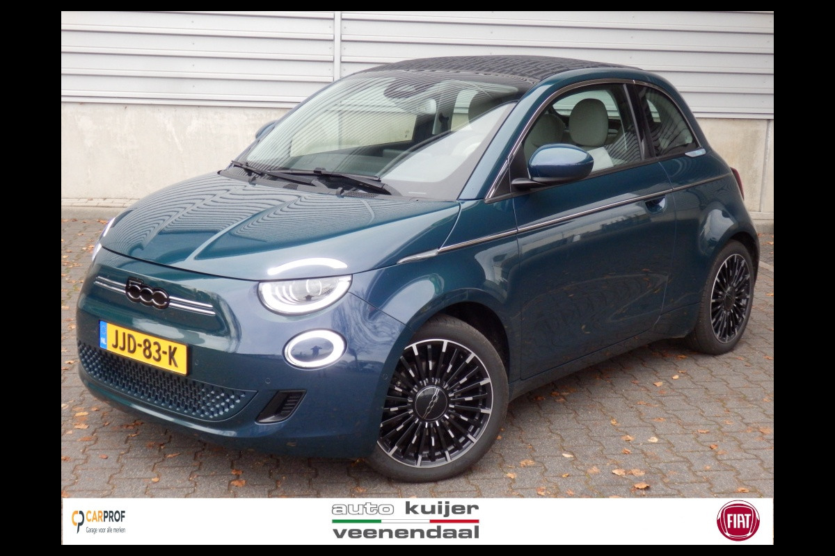 Fiat 500E La Prima by Bocelli 42 kWh | Cabriolet | Leder | Apple Carpl / A Fiat 500E La Prima by Bocelli 42 kWh | Cabriolet | Leder | Apple Carpl / A