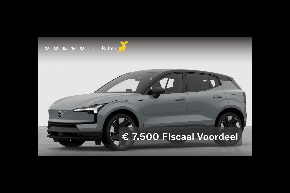 Volvo EX30 252PK Automaar Single Ext. Range Plus 69 kWh / Adaptieve Cruise Control / BLIS / Dodehoek Detectie / Parkeersensoren voor en achter/ Achteruitrijcamera/ Warmtepomp/ Google Services/ Volvo EX30 252PK Automaar Single Ext. Range Plus 69 kWh / Adaptieve Cruise Control / BLIS / Dodehoek Detectie / Parkeersensoren voor en achter/ Achteruitrijcamera/ Warmtepomp/ Google Services/