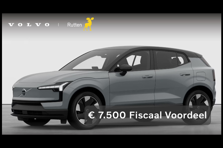 Volvo EX30 252PK Automaar Single Ext. Range Plus 69 kWh / Adaptieve Cruise Control / BLIS / Dodehoek Detectie / Parkeersensoren voor en achter/ Achteruitrijcamera/ Warmtepomp/ Google Services/ Volvo EX30 252PK Automaar Single Ext. Range Plus 69 kWh / Adaptieve Cruise Control / BLIS / Dodehoek Detectie / Parkeersensoren voor en achter/ Achteruitrijcamera/ Warmtepomp/ Google Services/